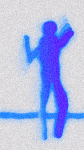 Thermal Aura, Ultraviolet look with motion echoes (test render)